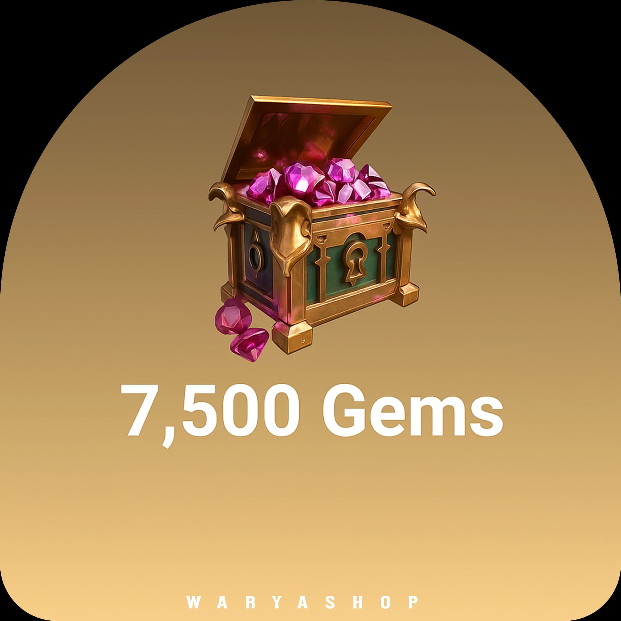 7500 جم بازی وار اند اردر