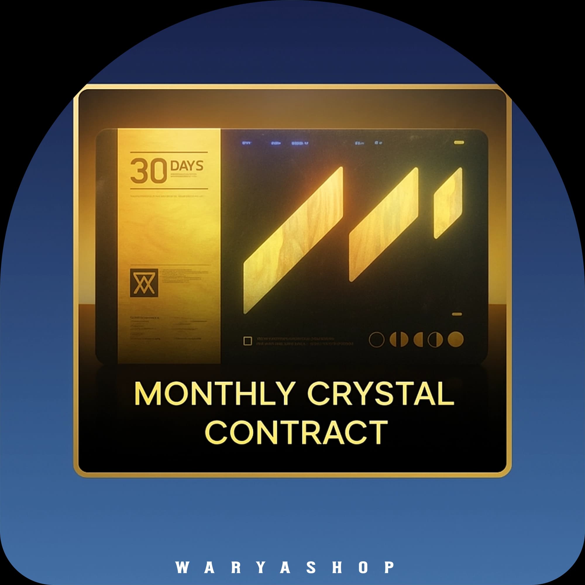 Monthly Crystal Contract بازی گرلز فرانتلاین 2 اگزیلیوم