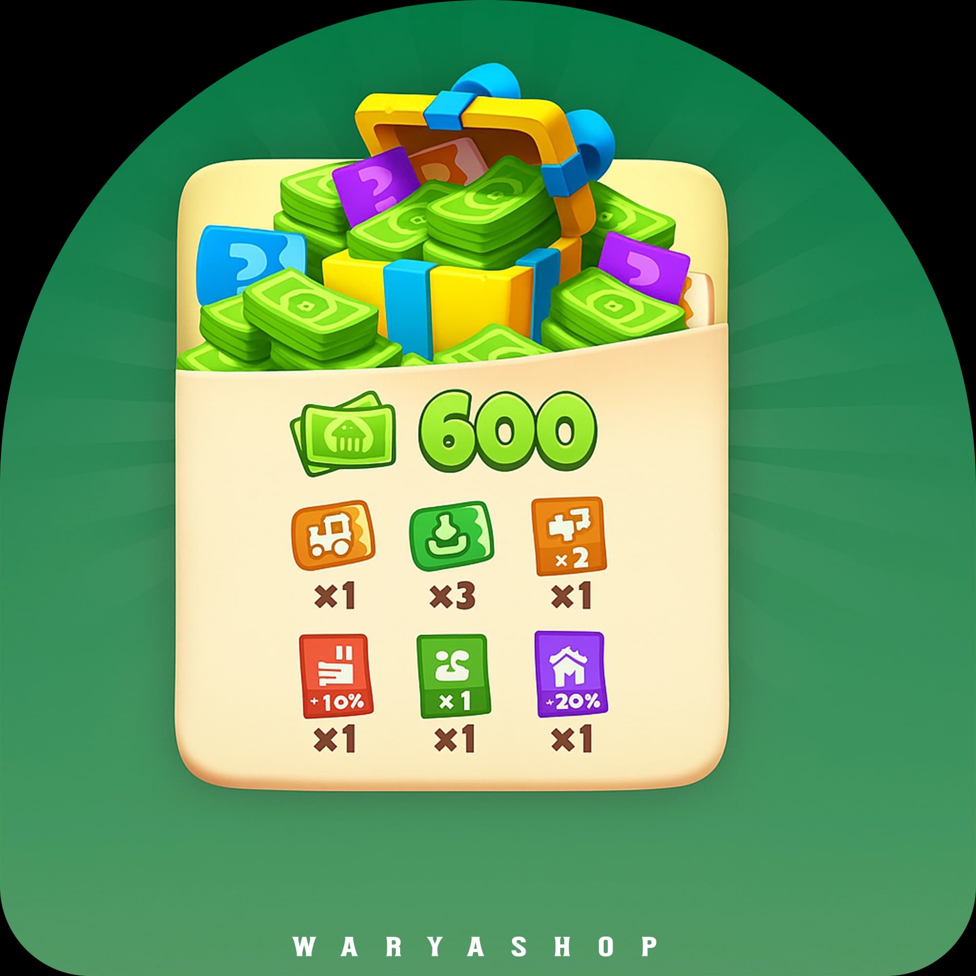 $31.99 Pack بازی township
