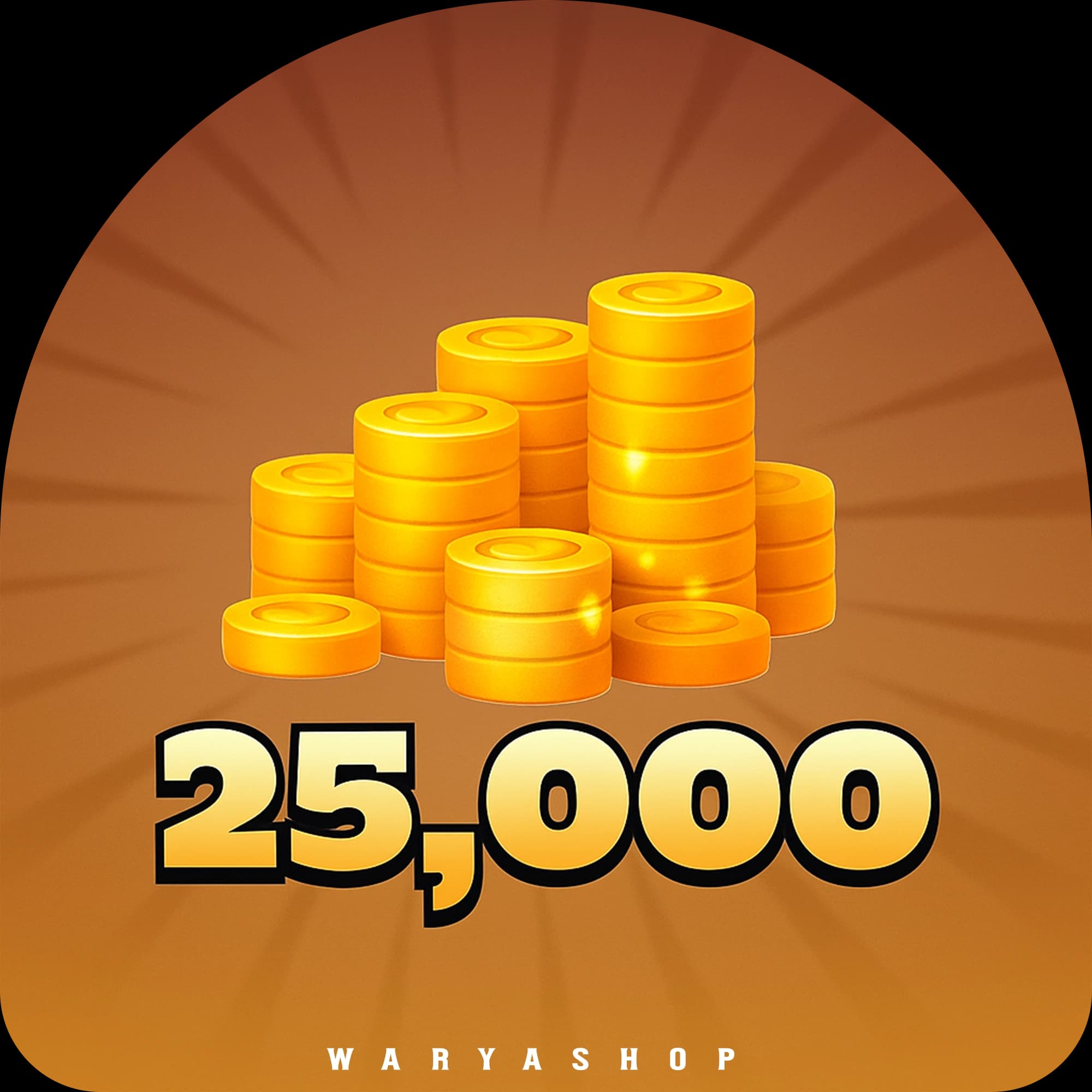 25000 سکه (Coin) گاردن اسکیپس
