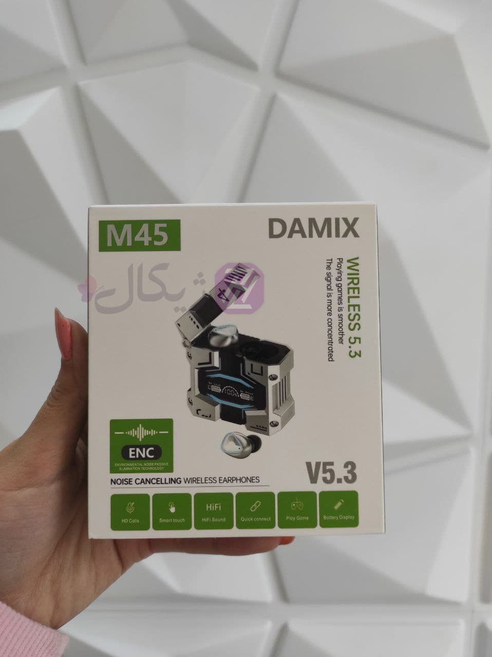 هدفون بلوتوثی گیمینگ دامیکس مدل DAMIX M45 — تصویر ۵