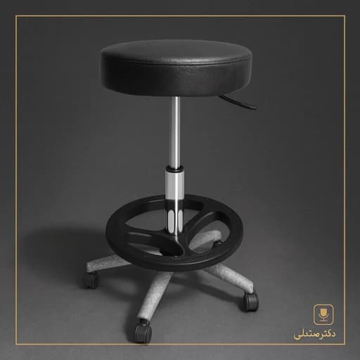 صندلی تابوره ارایشگاهی صنعت نواز مدل SN-3223 مبلمان اورلین مدل 959125