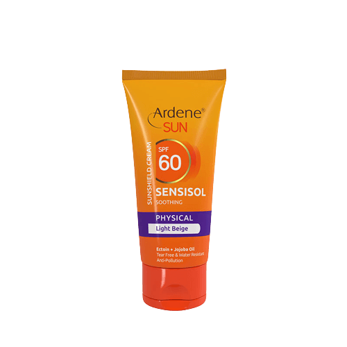 کرم ضدآفتاب سنسی سول SPF60 بژ روشن فیزیکال آردن سان