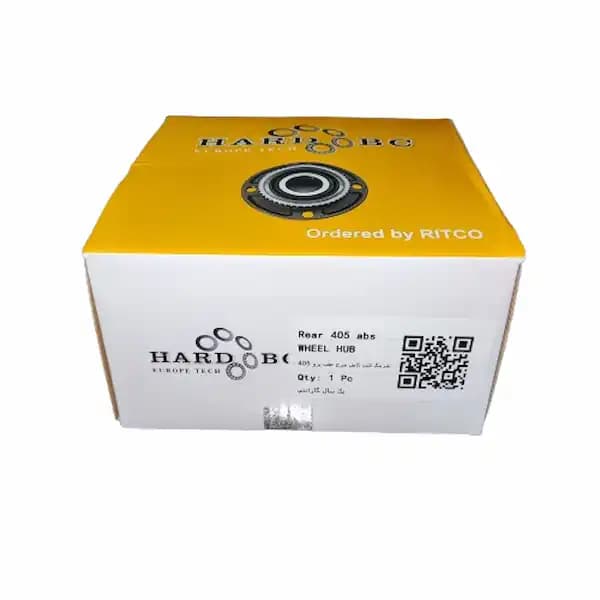 توپی و بلبرینگ چرخ عقب ABS برند HARD BC پژو405 پارس سمند — تصویر ۲