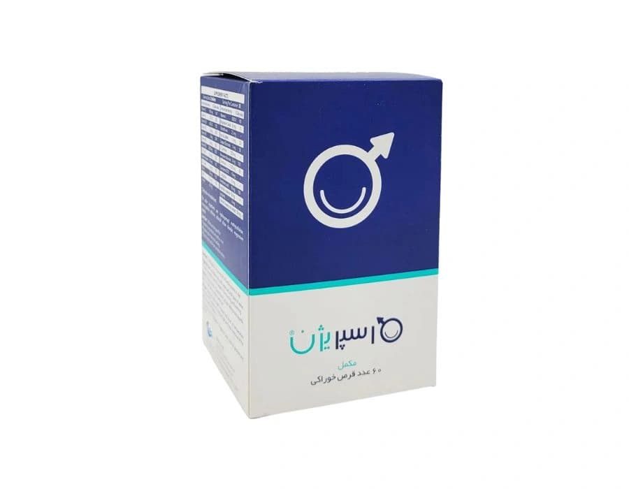 قرص اسپریژن نانو حیات دارو بسته 60 عددی — تصویر ۳