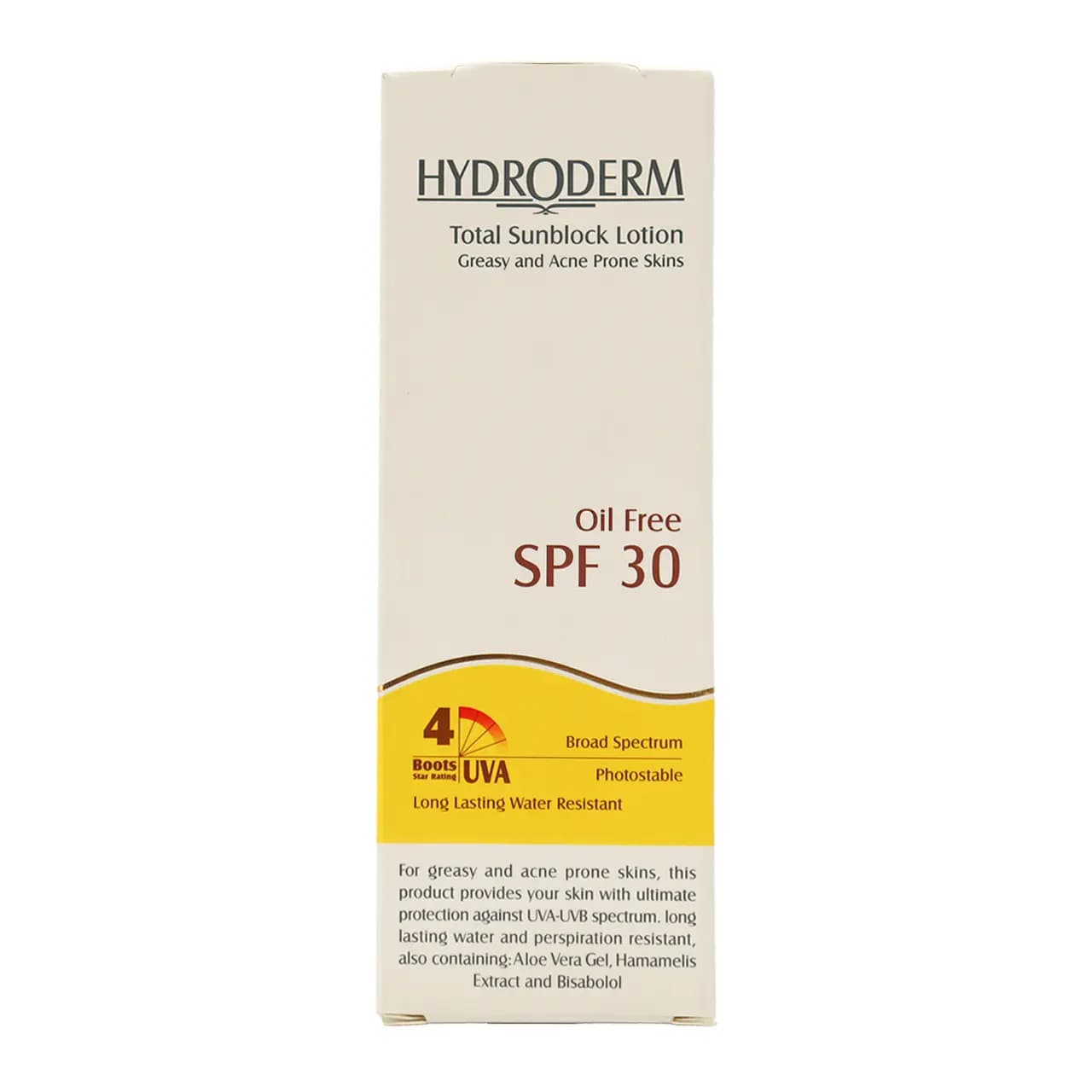 لوسیون ضد آفتاب SPF30 فاقد چربی هیدرودرم — تصویر ۵