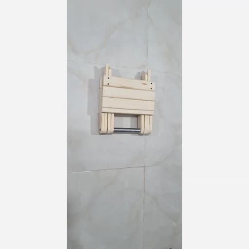 صندلی تاشو چوبی مبلمان اورلین مدل 959071