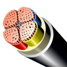 کابل 95+185*3 مفتول مس(1KV) مشهد