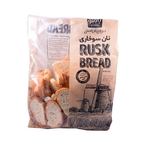 نان سوخاری250گرم بامبو