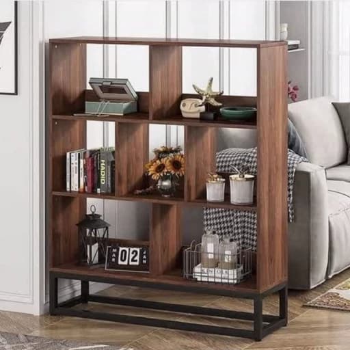 ویترین و کتابخانه مبلمان اورلین مدل 967303