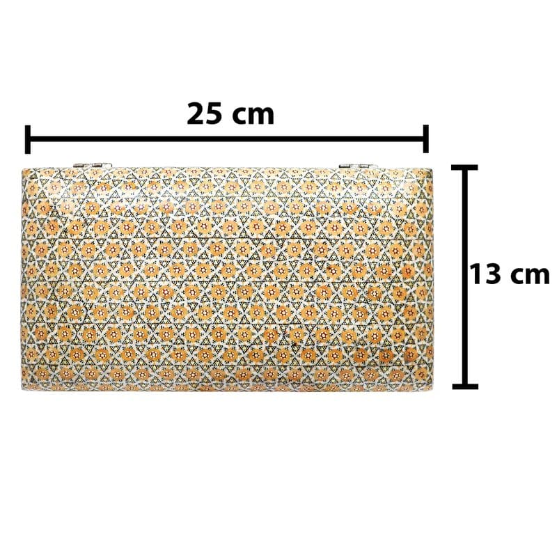 ست خاتم کاری نفیس ( جعبه دستمال کاغذی جعبه کارد و چنگال سطل پذیرایی ) — تصویر ۴