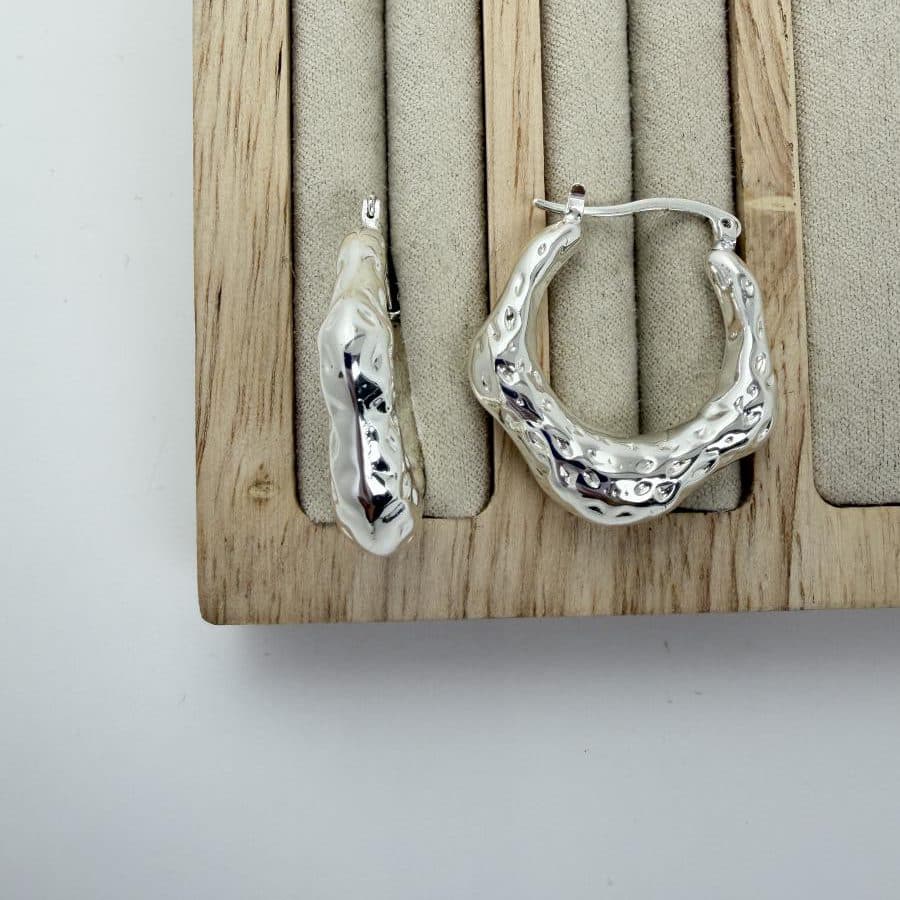 گوشواره حلقه ای دخترانه کد 186
