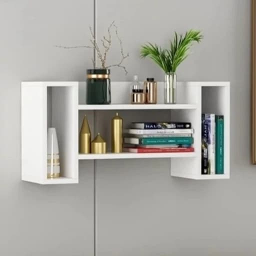 کتابخانه دیواری شلف دیواری مدلH مبلمان اورلین مدل 967269