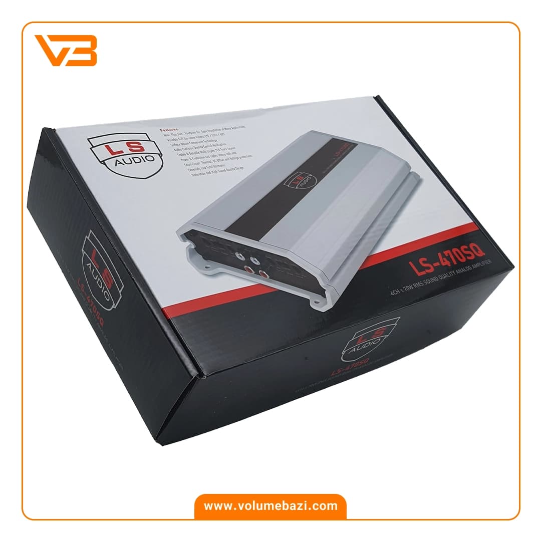 آمپلی فایر 4 کانال ال اس آدیو مدل LS-470SQ — تصویر ۵