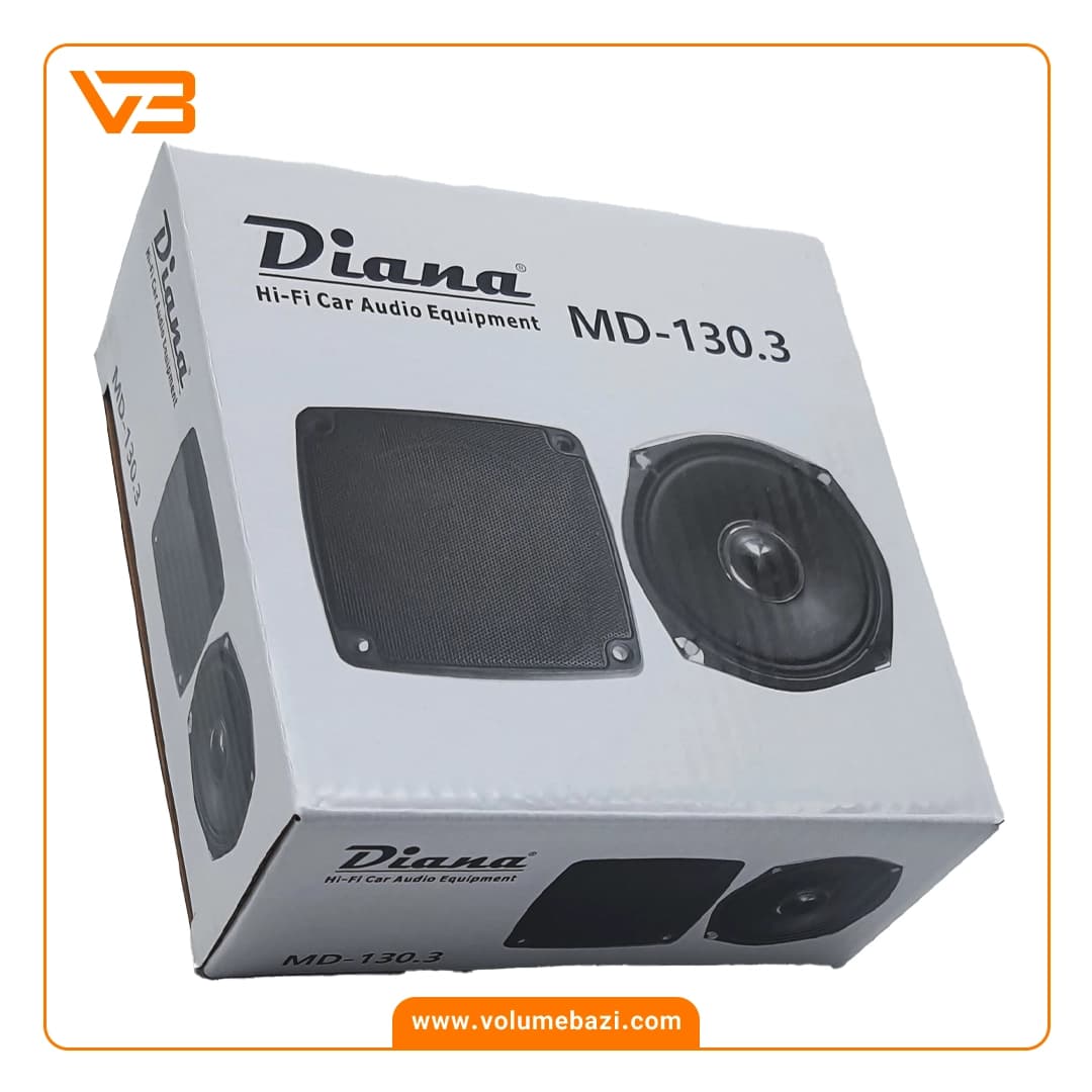 میدرنج 5 اینچ خودرو دیانا مدل MD-130.3 — تصویر ۴