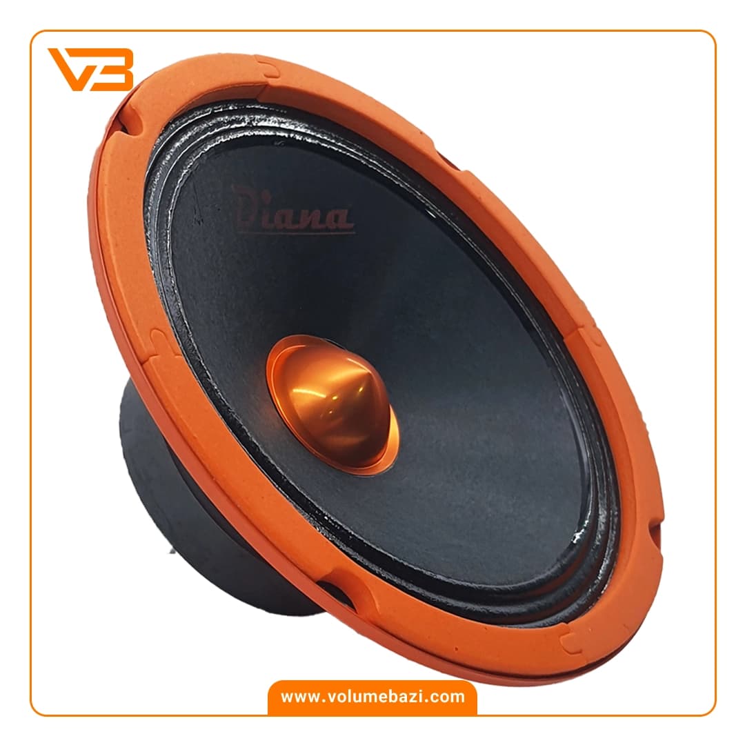 میدرنج 6.5 اینچ خودرو دیانا مدل MD-165.3 O بولت دار – تک عددی — تصویر ۳