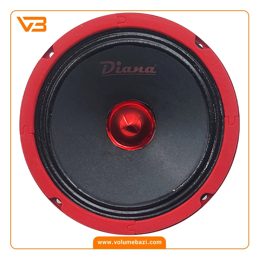 میدرنج 6.5 اینچ خودرو دیانا مدل MD-165.3 R بولت دار – تک عددی