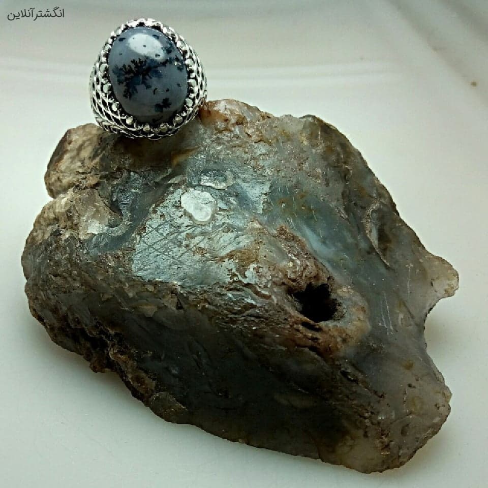 انگشتر شجر قائن مردانه کد{68} — تصویر ۳