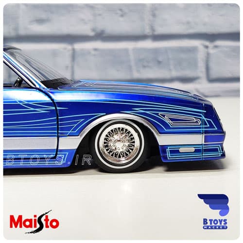 ماکت ماشین فلزی شورولت مونت کارلو آبی(Chevrolet Monte Carlo Maisto) — تصویر ۶
