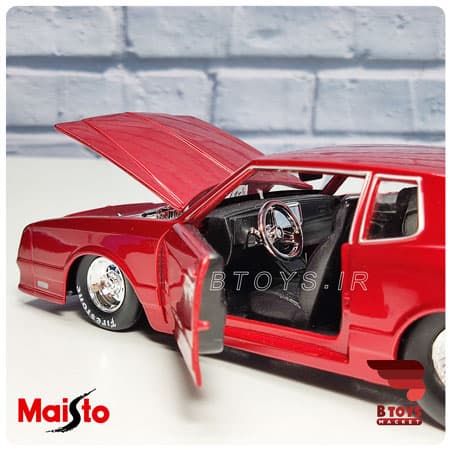 ماکت ماشین فلزی شورولت مونت کارلو قرمز(Chevrolet Monte Carlo Maisto) — تصویر ۶