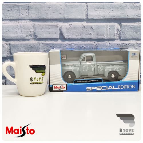 ماکت ماشین فلزی فورد اف یک پیکاپ 1948 خاکستری(Ford F1-pickup Maisto) — تصویر ۳