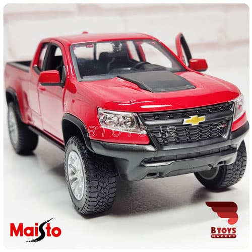 ماکت فلزی شورولت کلورادو قرمز(Chevrolet Colorado ZR2 Maisto) — تصویر ۶