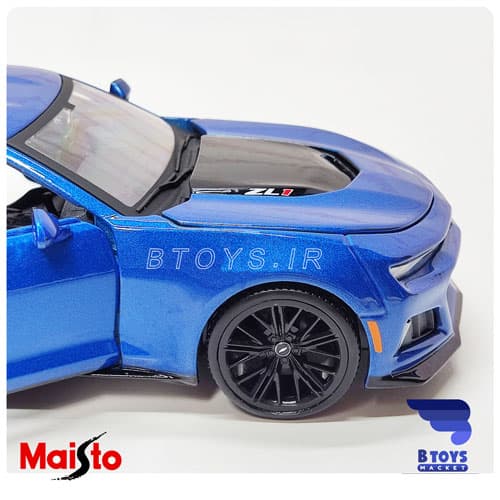 ماکت شورولت کامارو 2017 آبی مایستو(Chevrolet CamaroZL1 Maisto)مقیاس:1/24 — تصویر ۵