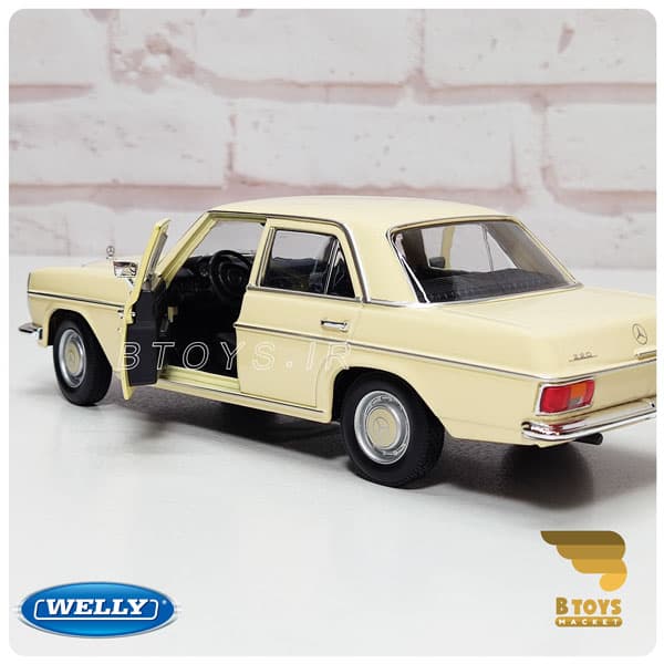 ماکت مرسدس بنز 220 (معماری)کرم(Mercedes Benz 220 welly) — تصویر ۵