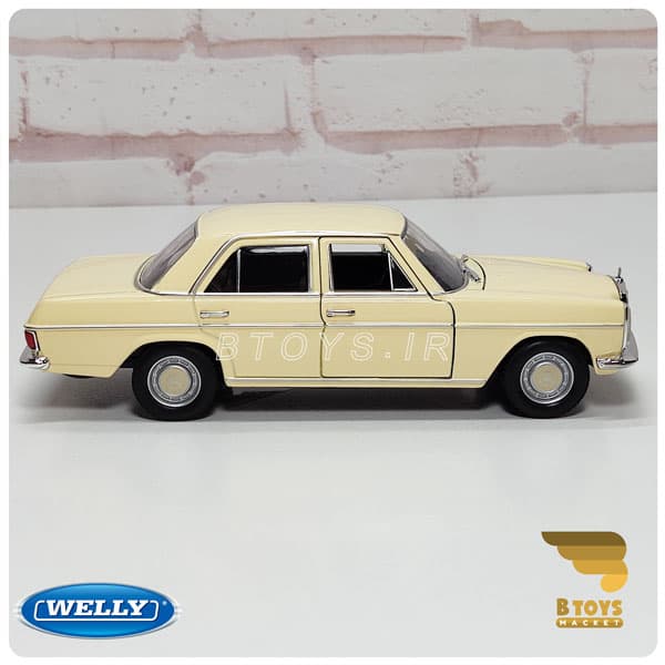 ماکت مرسدس بنز 220 (معماری)کرم(Mercedes Benz 220 welly) — تصویر ۳
