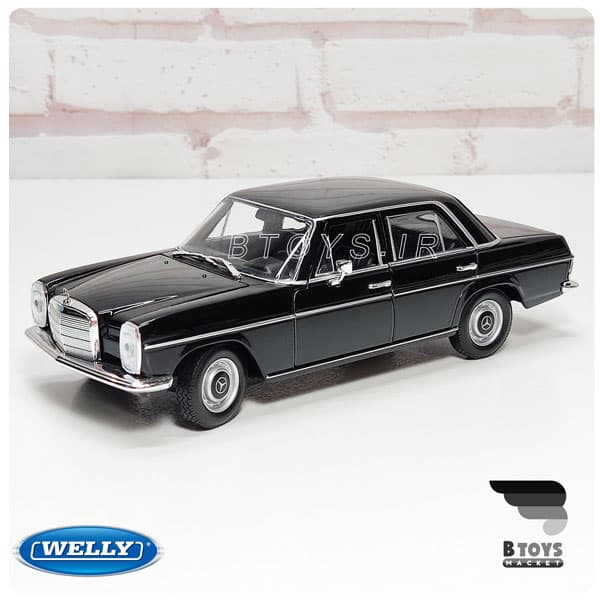 ماکت مرسدس بنز 220 (معماری)مشکی(Mercedes Benz 220 welly)