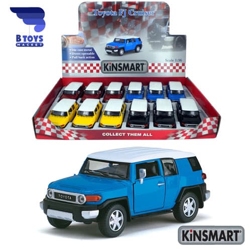 ماکت تویوتا اف جی کروز کینسمارت(Toyota FJ Cruiser kinsmart)