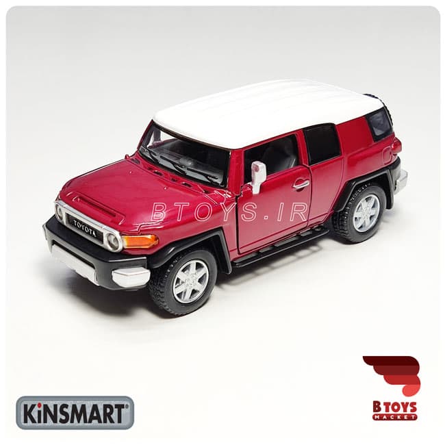 ماکت تویوتا اف جی کروز کینسمارت(Toyota FJ Cruiser kinsmart) — تصویر ۷