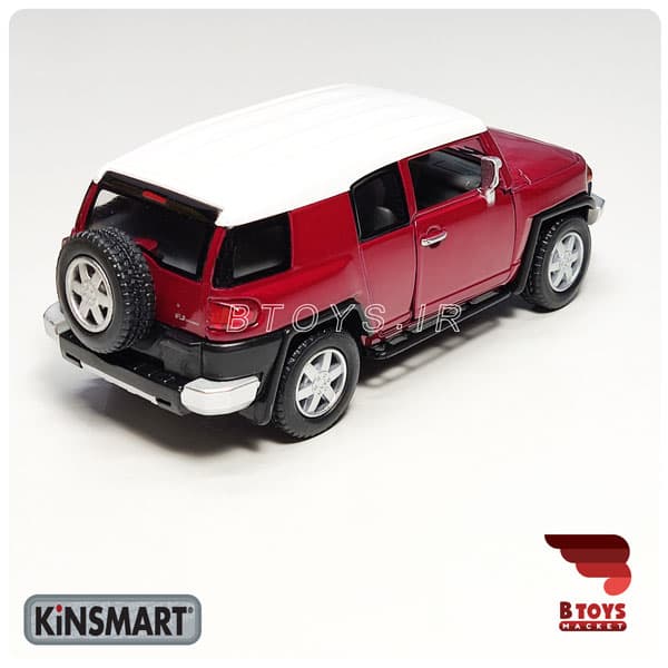 ماکت تویوتا اف جی کروز کینسمارت(Toyota FJ Cruiser kinsmart) — تصویر ۸