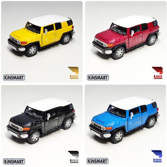 ماکت تویوتا اف جی کروز کینسمارت(Toyota FJ Cruiser kinsmart) — تصویر ۲