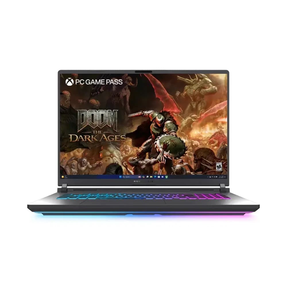 لپ تاپ ایسوس تک چسپ در کارخانه ASUS ROG Strix Gaming G814 | Core i9-14900HX | 32G | 2TB SSD | 12GB Nvidia RTX 4080 | 18”IPS 240Hz (آکبند) — تصویر ۵