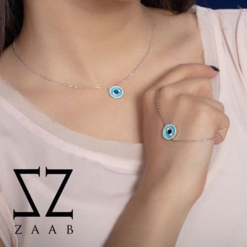 نیمست نقره چشم نظر