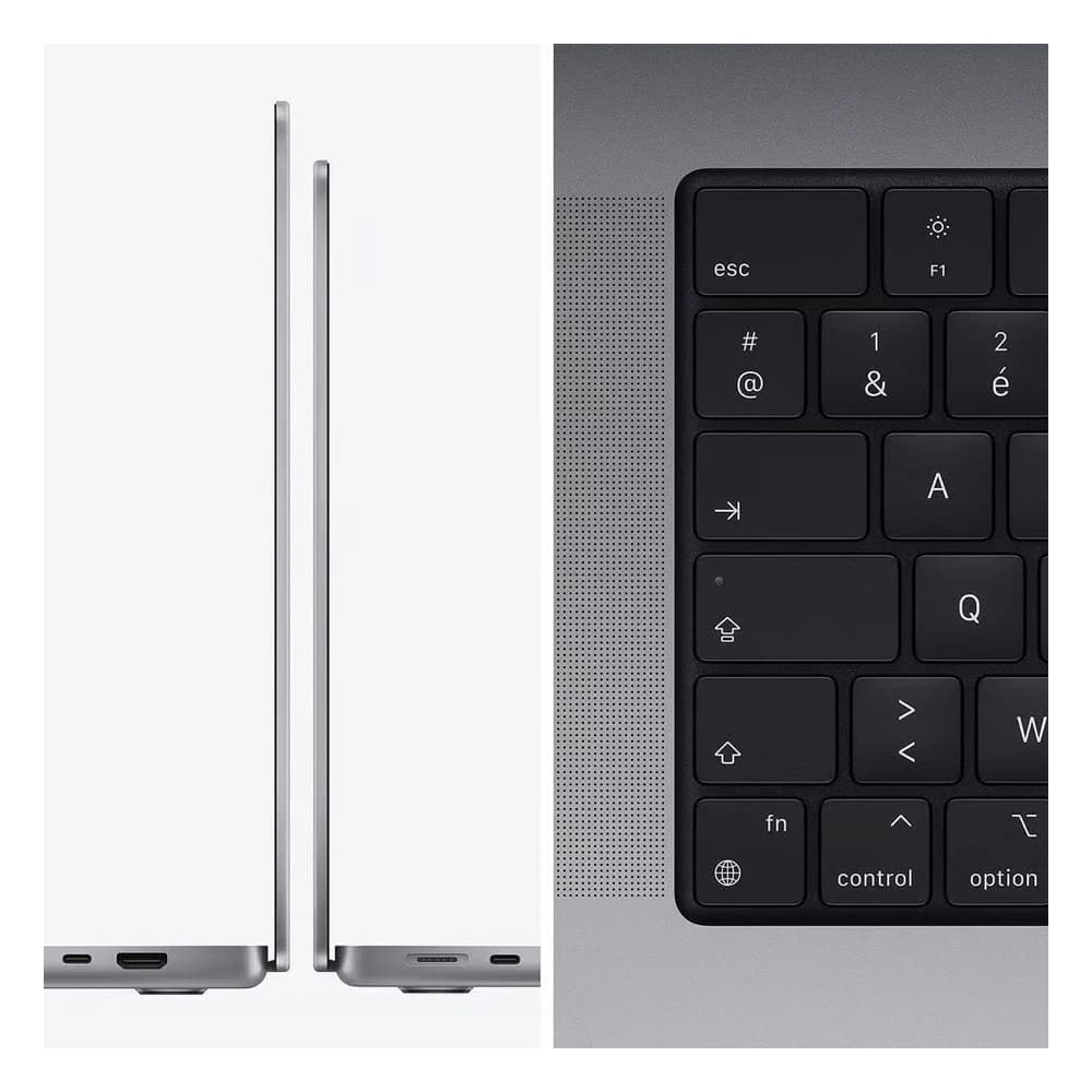 لپ تاپ اپل APPLE MacBook Pro 2021 | M1-Pro | 16G | 500G | M1 Pro | 16.2”3K Retina (استوک) — تصویر ۹