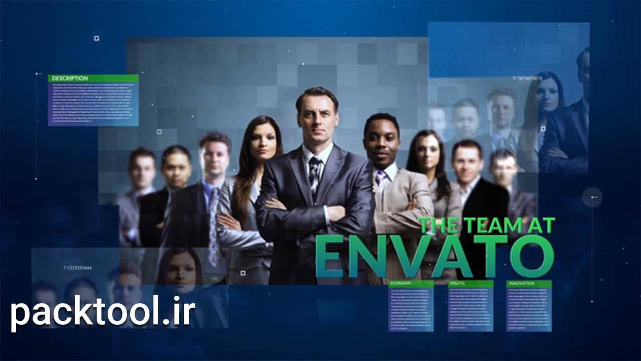 دانلود پروژه آماده پریمیر پرو اوپنر شرکتی Corporate Opener