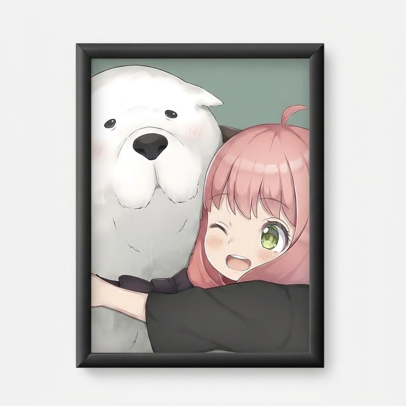 تابلو مدل انیمه آنیا اسپای فمیلی anya spy x family anime 17 — تصویر ۴