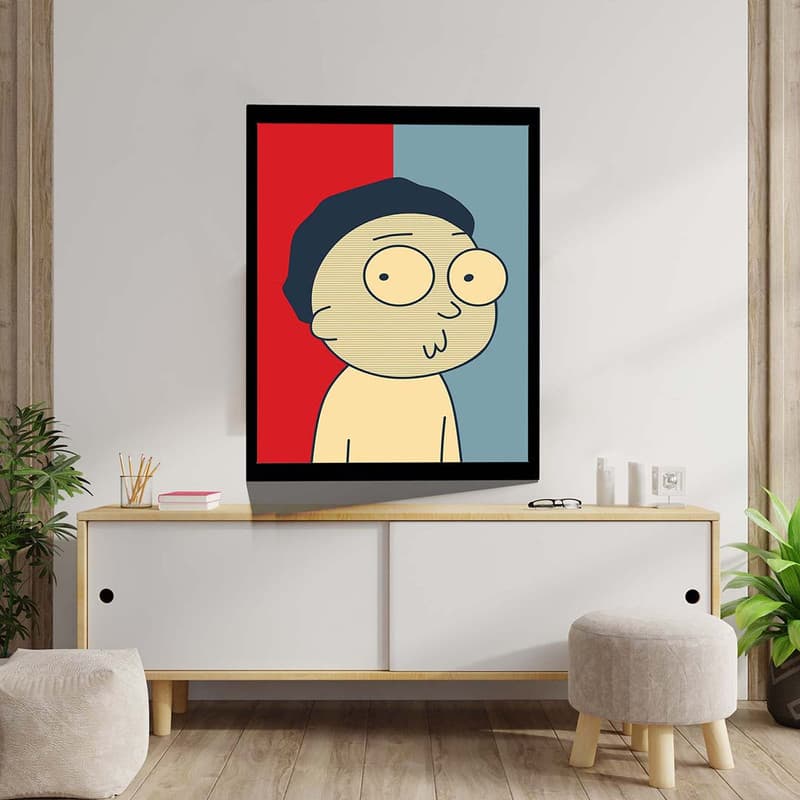 تابلو مدل Rick Morty کد F-1025 — تصویر ۴