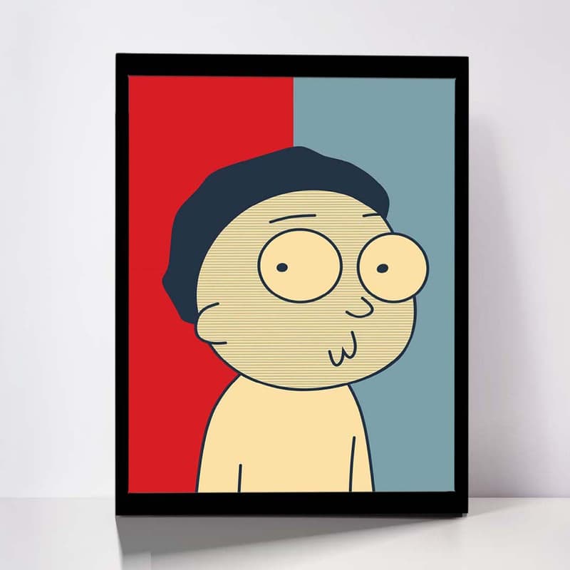 تابلو مدل Rick Morty کد F-1025