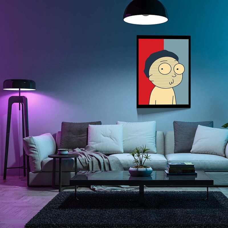 تابلو مدل Rick Morty کد F-1025 — تصویر ۸