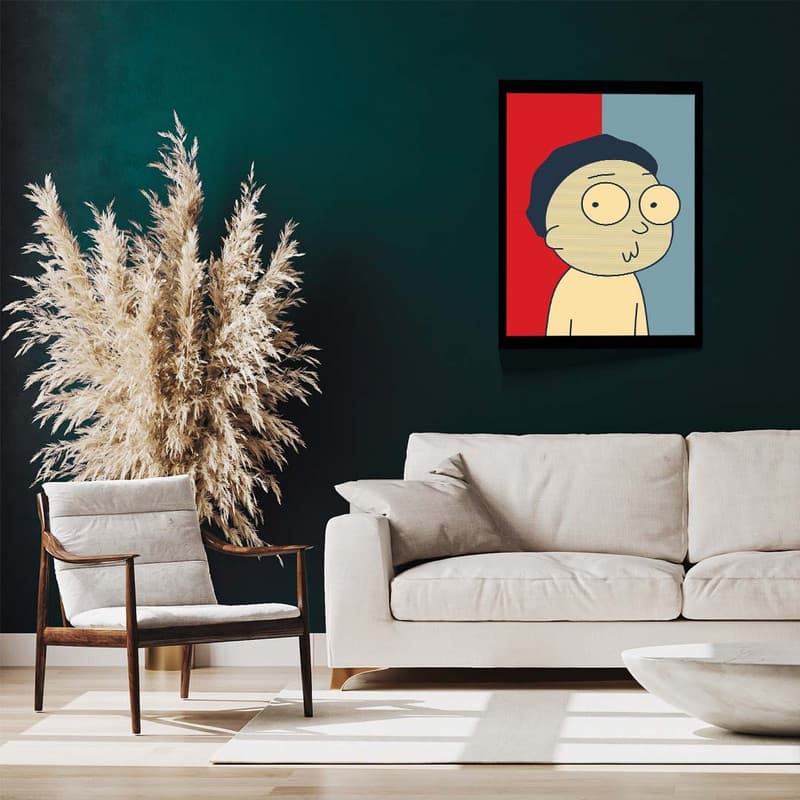 تابلو مدل Rick Morty کد F-1025 — تصویر ۳