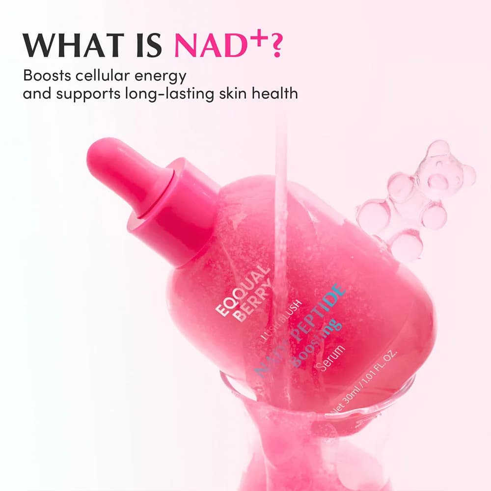 سرم پپتاید بوستینگ و NAD+ اکوال بری ضد چروک و جوانساز پوست حجم 30 میلی لیتر — تصویر ۴