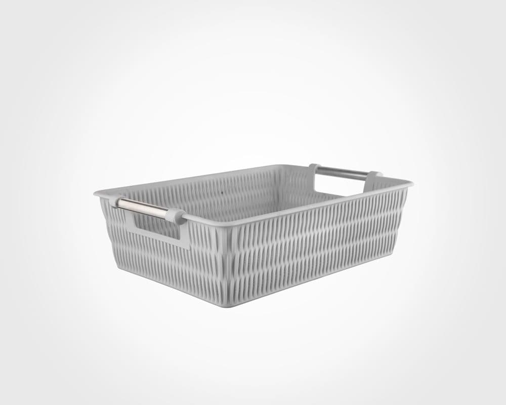 سبد بامبو دسته استیل ۲ لیمون کد ۱۳۸۴۳۵