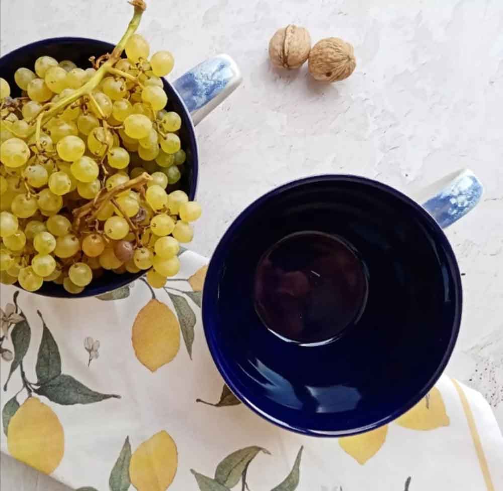 سوپ خوری دسته دار طرح دریا سرامیکی (6678) — تصویر ۳