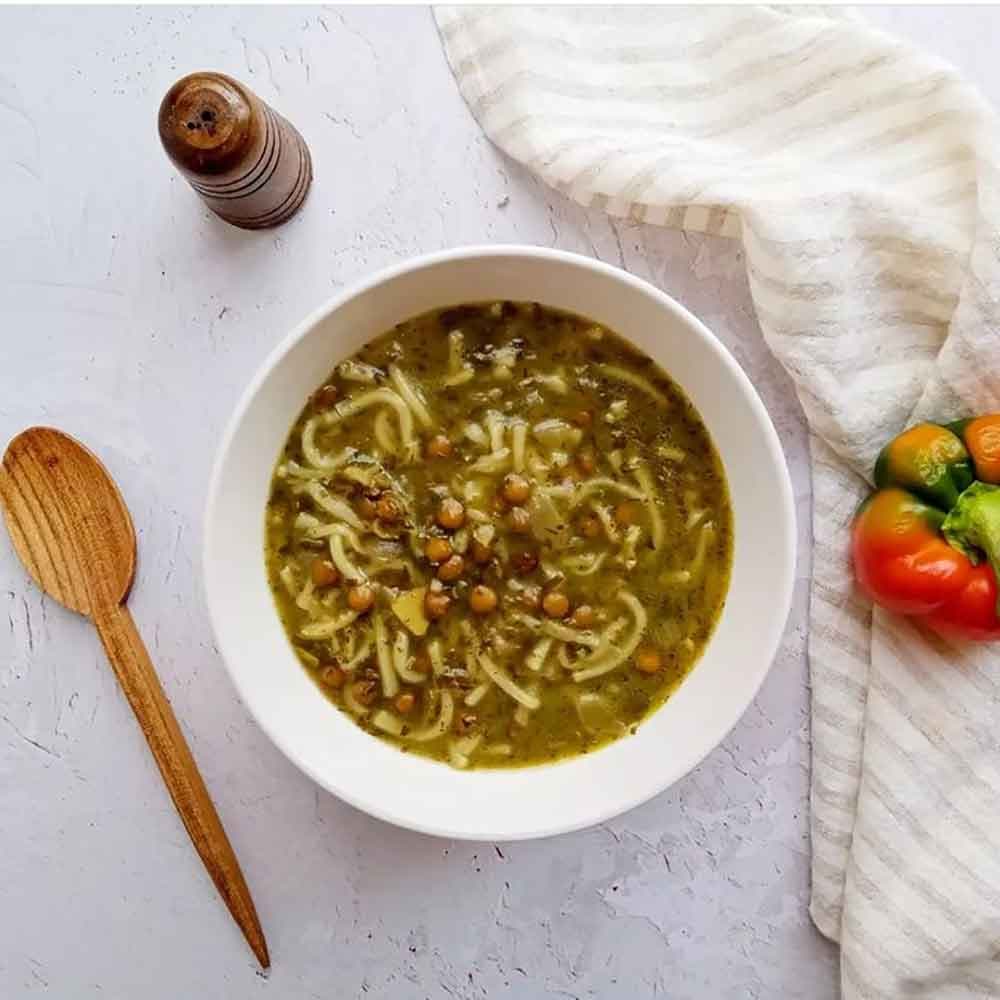 کاسه آبگوشت خوری روستیک سفید(6678)