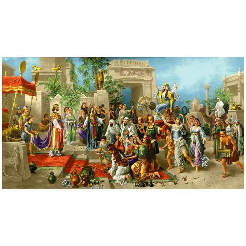نخ و نقشه فرانسوي طرح عروسی یوسف كد 24206
