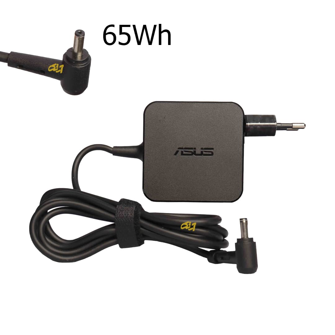 آداپتور شارژر لپ تاپ ایسوس 19ولت 3.42 آمپر سرزنبوکی سرفیش بزرگ adaptor laptop ASUS VivoBook X556UQ
