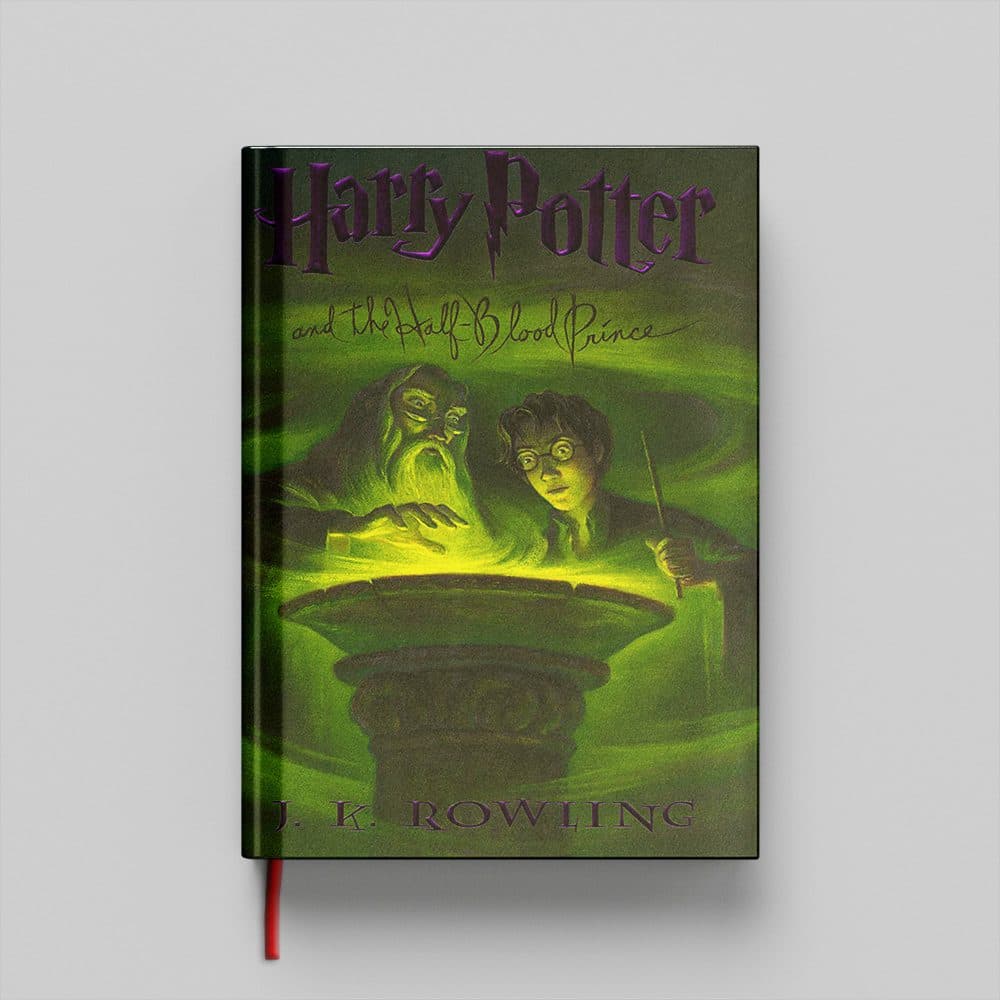کتاب Harry Potter and the Half-Blood Prince 6 جلد سخت (hardcover)